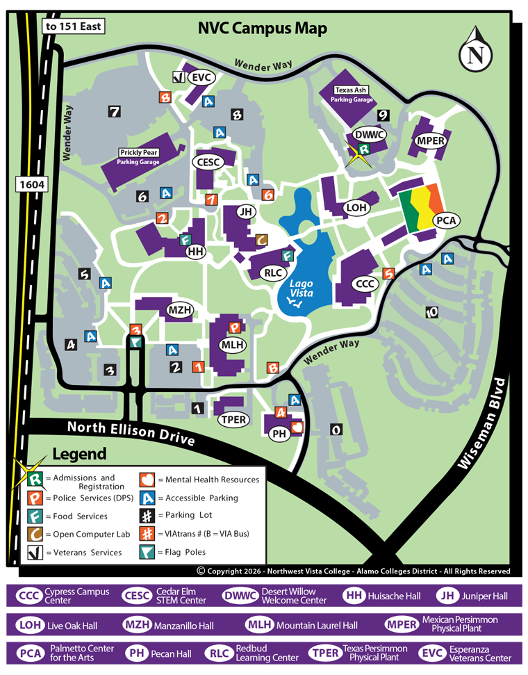 NVC Campus NVC Campus Map