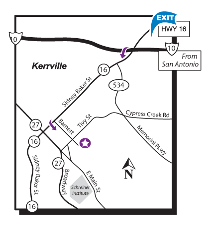 Map Kerrville Location Map Kerrville Location