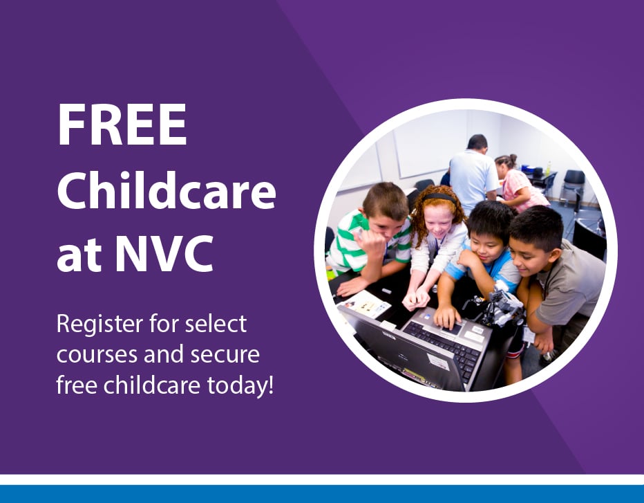 Free Childcare at NVC - Click for More!