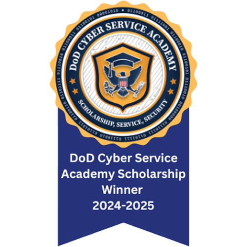 DoW Cyber Service Academy Scholar 2025-2026