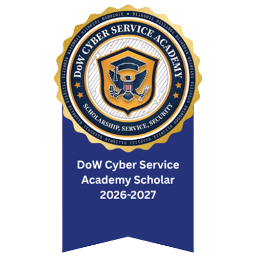 DoW Cyber Service Academy Scholar 2026-2027 width=