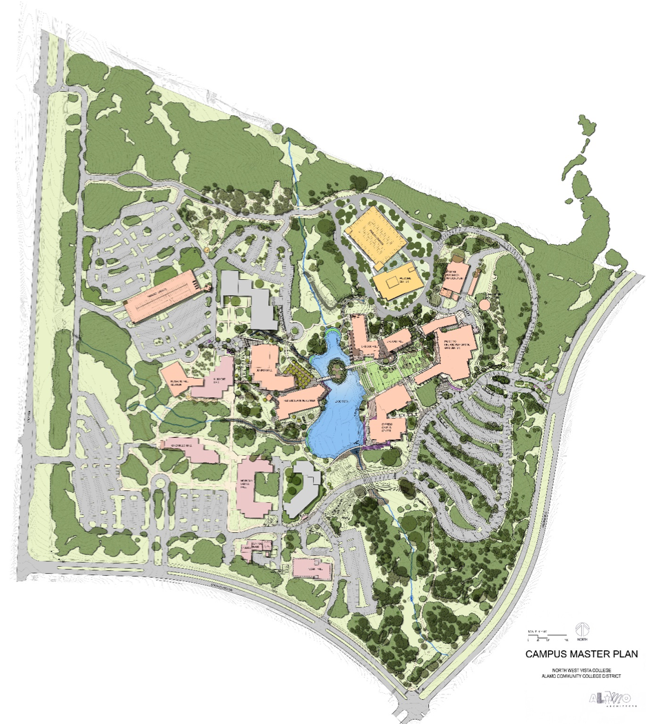 northwest vista college golf disk map