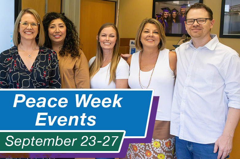 Peace Week - Sept. 23-24, 2024