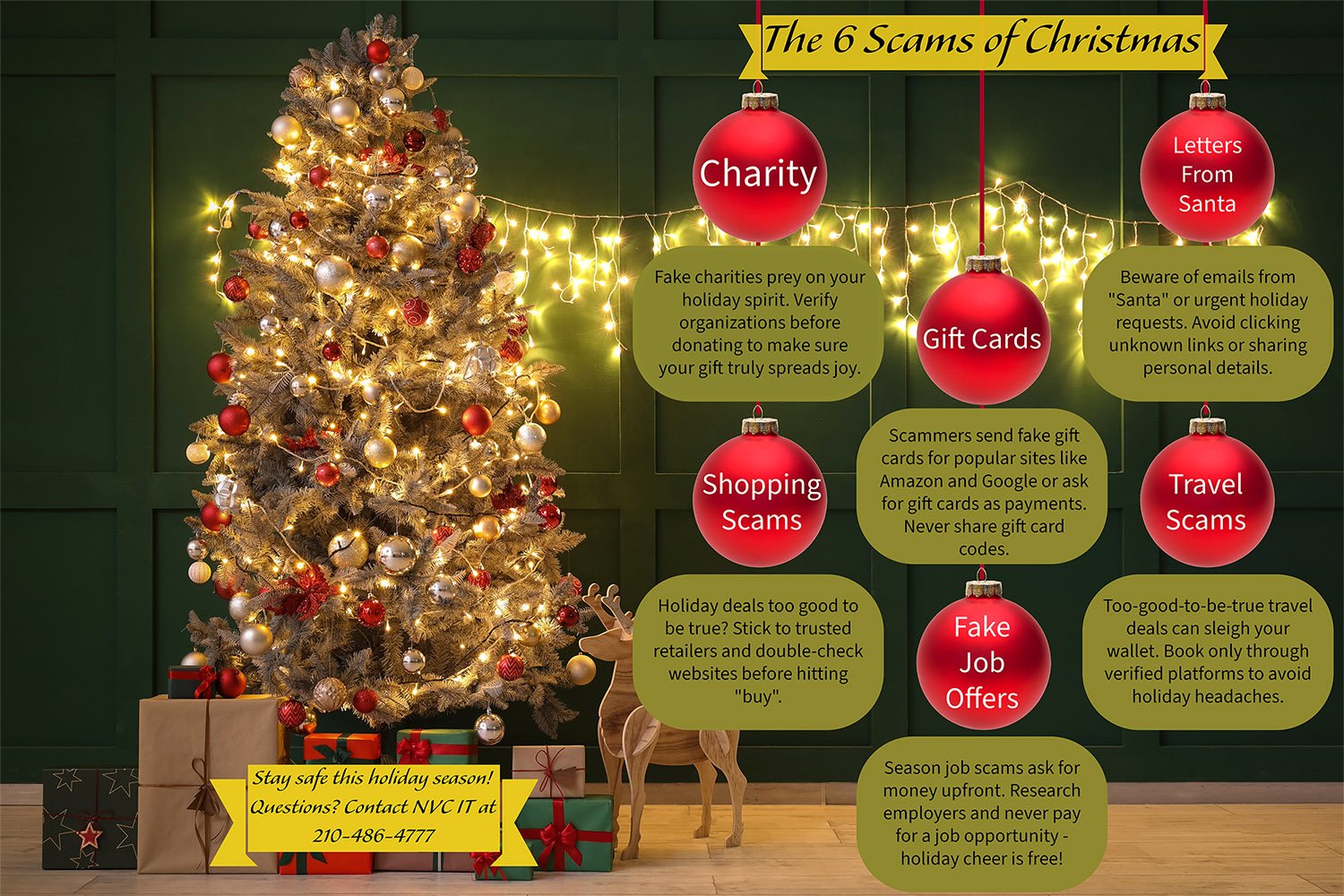 Beware! The 6 Scams of Christmas