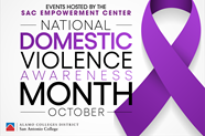 SAC Events Domestic Violence Awareness Month All Events Alamo 